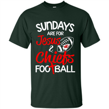 Load image into Gallery viewer, undays Are for Jesus and Kansas City Chiefs Football # Zawin