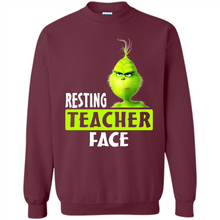 Load image into Gallery viewer, Grinch Resting Teacher Face