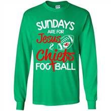 Load image into Gallery viewer, undays Are for Jesus and Kansas City Chiefs Football # Zawin
