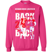 Load image into Gallery viewer, Oklahoma Sooner Heisman House Located In Norman Oklahoma Back To Back