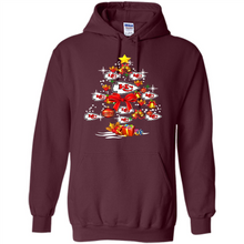 Load image into Gallery viewer, Kansas City Chiefs Christmas Tree