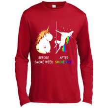 Load image into Gallery viewer, Before Smoke Weed After Smoke Weed Unicorn