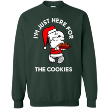 Load image into Gallery viewer, Peanuts Santa Claus Snoopy I’m Just Here For The Cookies