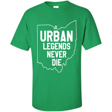 Load image into Gallery viewer, Urban Meyer Legends Never Die Football Fans Ohio Map