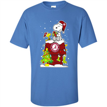 Load image into Gallery viewer, Alabama Crimson Tide Ugly Christmas Sweaters Snoopy Woodstock sweater