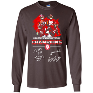 Alabama Crimson Tide 2018 Southeastern Conference Champions 4 Signature