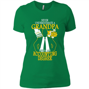 Accounting Degree Never Underestimate A Grandpa# pukas-store