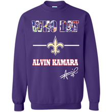 Load image into Gallery viewer, Who Dat Alvin Kamara Signature # Zawin