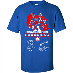 Alabama Crimson Tide 2018 Southeastern Conference Champions 4 Signature