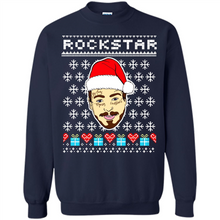 Load image into Gallery viewer, Post Malone rockstar Christmas sweater