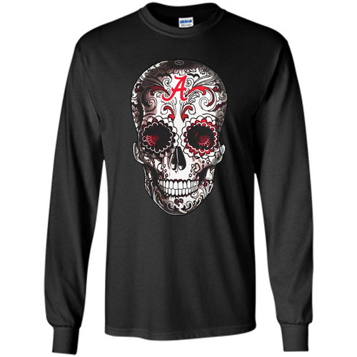 Alabama crimson tide sugar skull