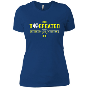 2018 NOTRE DAME FIGHTING IRISH UNDEFEATED REGULAR 12-0 SEASON