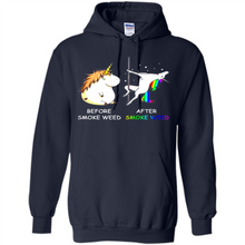 Load image into Gallery viewer, Before Smoke Weed After Smoke Weed Unicorn