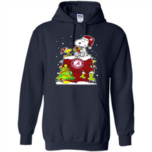 Load image into Gallery viewer, Alabama Crimson Tide Ugly Christmas Sweaters Snoopy Woodstock sweater