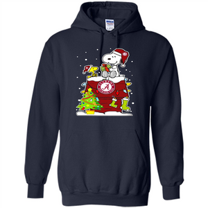 Alabama Crimson Tide Ugly Christmas Sweaters Snoopy Woodstock sweater