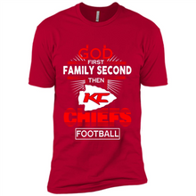 Load image into Gallery viewer, God First Family Second Then Kansas City Chiefs Football