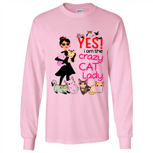 Load image into Gallery viewer, Yes I Am The Crazy Cat Lady Cat Lover