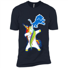 Load image into Gallery viewer, Detroit Lions Footballl Dabbing Unicorn# Zawin