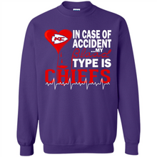 Load image into Gallery viewer, Nfl My Blood Type Is Kansas City Chiefs Gift For Fans # Zawin