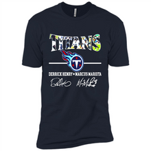 Load image into Gallery viewer, Tennessee Titans Derrick Henry Marcus Mariota Signatures Football