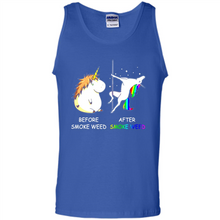 Load image into Gallery viewer, Before Smoke Weed After Smoke Weed Unicorn
