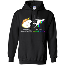 Load image into Gallery viewer, Before Smoke Weed After Smoke Weed Unicorn