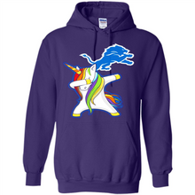 Load image into Gallery viewer, Detroit Lions Footballl Dabbing Unicorn# Zawin