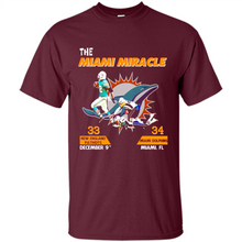 Load image into Gallery viewer, The Miami Miracle 33 New England Patriots 34 Miami Dolphins # Zawin