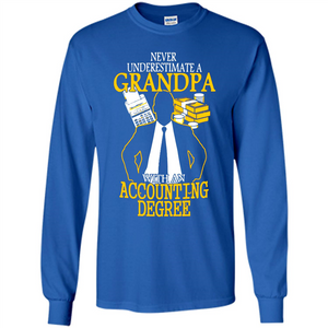 Accounting Degree Never Underestimate A Grandpa# pukas-store