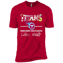 Load image into Gallery viewer, Tennessee Titans Derrick Henry Marcus Mariota Signatures Football