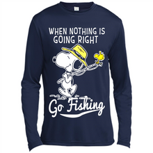 Load image into Gallery viewer, Snoopy When Nothing Is Going Right Go Fishing