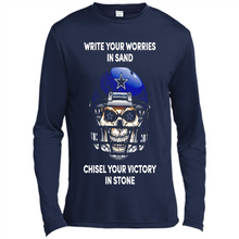 Load image into Gallery viewer, Dallas Cowboys Write Your Worries In Sand Chisel Your Victory In Stone
