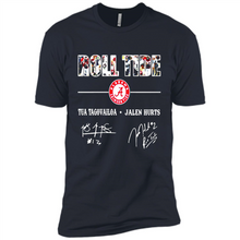 Load image into Gallery viewer, Roll Tide Alabama Crimson Tua Tagovailoa Jalen Hurts Signatures Shirt Roll Tide Alabama Crimson Tua Tagovailoa Jalen Hurts Signatures