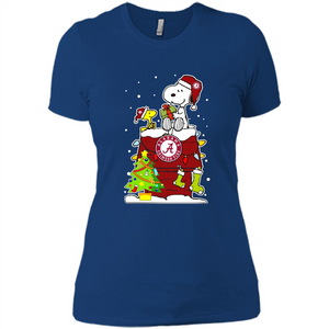 Alabama Crimson Tide Ugly Christmas Sweaters Snoopy Woodstock sweater