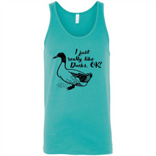 Load image into Gallery viewer, I Just Really Like Ducks, OK Shirt