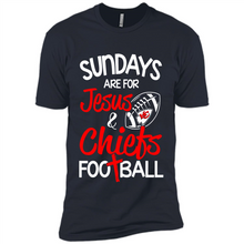 Load image into Gallery viewer, undays Are for Jesus and Kansas City Chiefs Football # Zawin