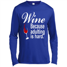 Load image into Gallery viewer, Wine Because Adulting Is Hard