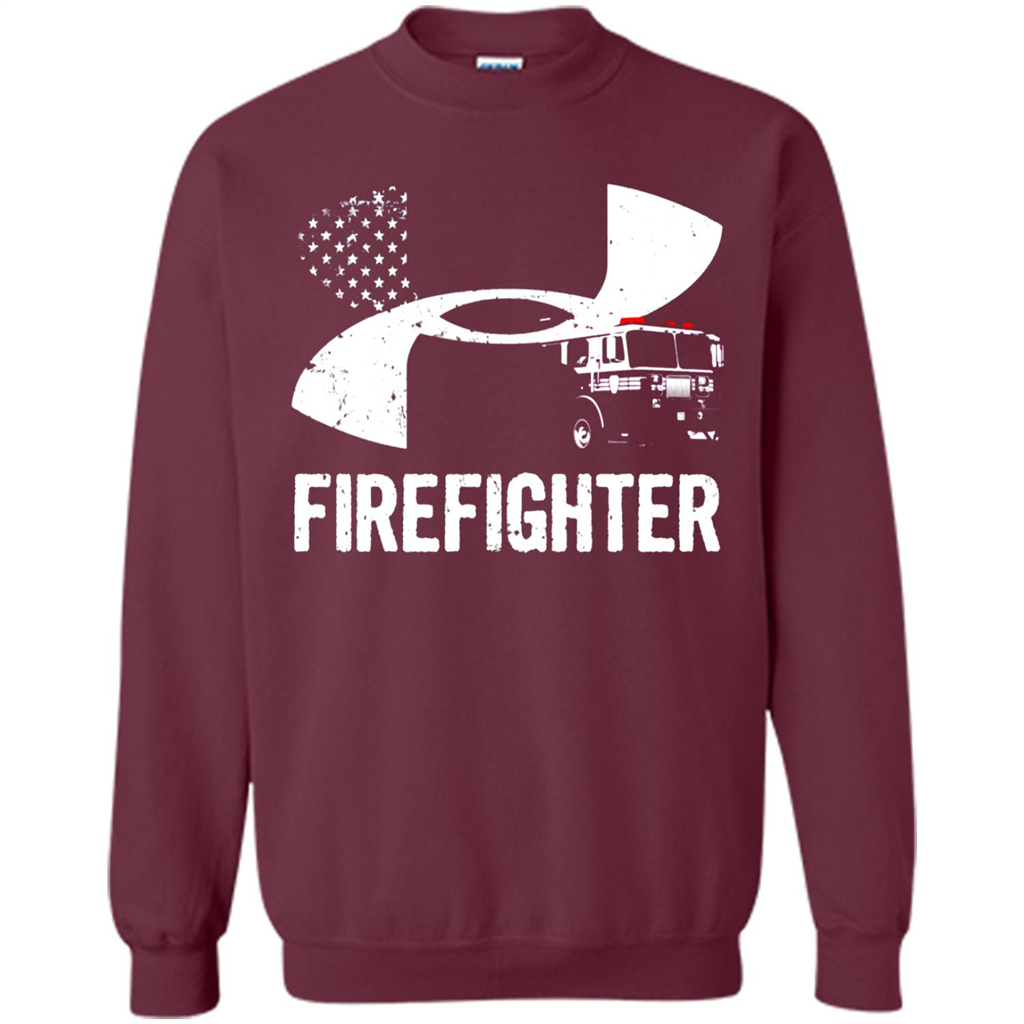 Firefighter under discount armour