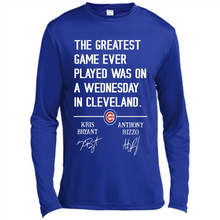Load image into Gallery viewer, The greatest game ever played was on a wednesday in cleveland