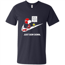 Load image into Gallery viewer, Nike Kansas City Chiefs Are Number One Just Bow Down Snoopy # Zawin