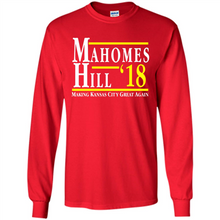 Load image into Gallery viewer, Mahomes Hill ’18 Making Kansas City Great Again # Zawin store