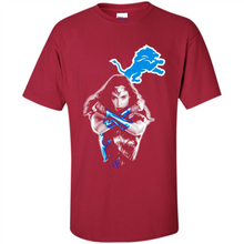 Load image into Gallery viewer, Detroit Lions Footballl Wonder Woman# Zawin