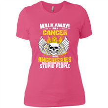 Load image into Gallery viewer, Walk Away I Am A Cancer Vintage Skull