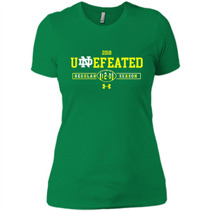 2018 NOTRE DAME FIGHTING IRISH UNDEFEATED REGULAR 12-0 SEASON