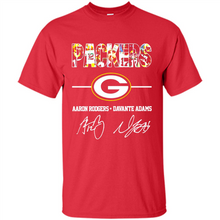 Load image into Gallery viewer, Green Bay Packers Aaron Rodgers, Davante Adams