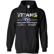 Load image into Gallery viewer, Tennessee Titans Derrick Henry Marcus Mariota Signatures Football