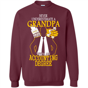 Accounting Degree Never Underestimate A Grandpa# pukas-store