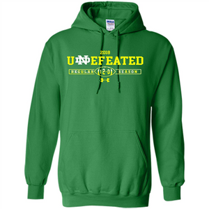 2018 NOTRE DAME FIGHTING IRISH UNDEFEATED REGULAR 12-0 SEASON