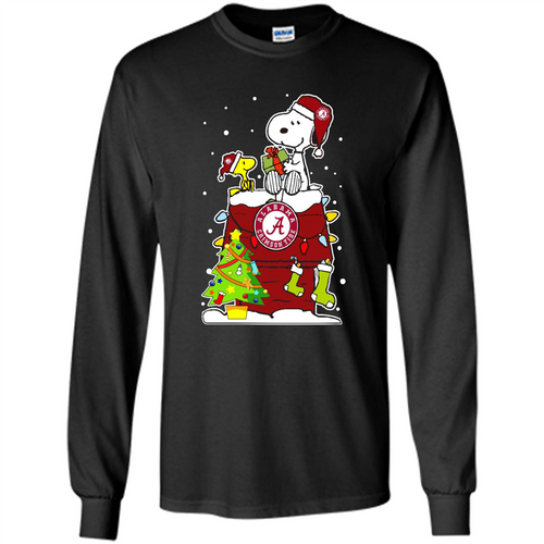 Alabama Crimson Tide Ugly Christmas Sweaters Snoopy Woodstock sweater