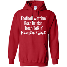 Load image into Gallery viewer, Football Watching Beer Drinking Trash Talking Girl# Zawin